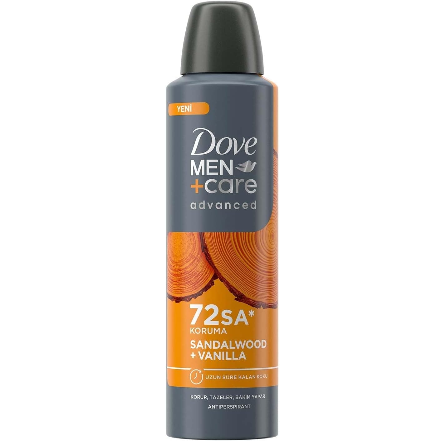 اسپری دئودرانت مردانه داو Dove رایحه Sandalwood+Vanilla اصل انگلیس حجم 250 میل