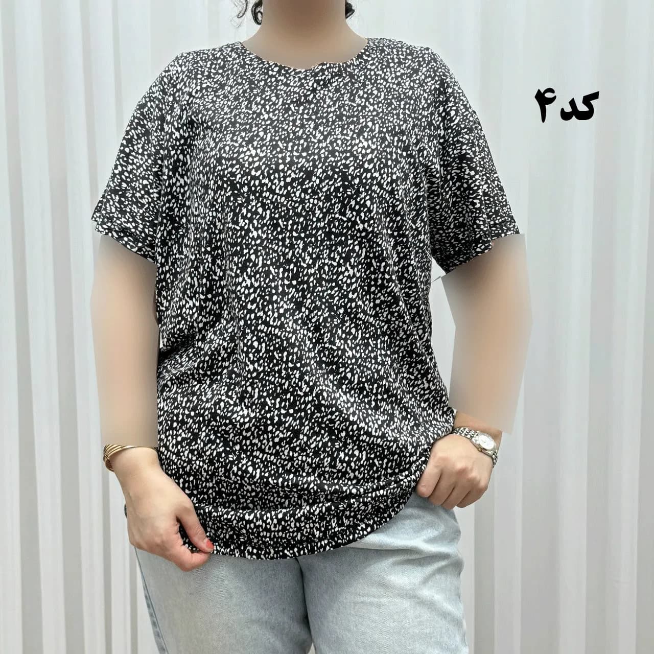 تیشرت پلنگی H&M سایزبندی کامل S تا XXXL آبرفت و رنگ رفت ندارد — تصویر ۱۱