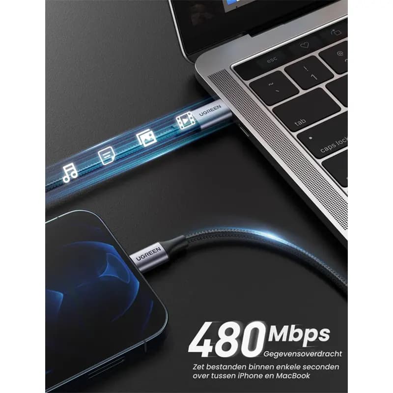 کابل شارژ یوگرین مدل UGREEN 60751 — تصویر ۳