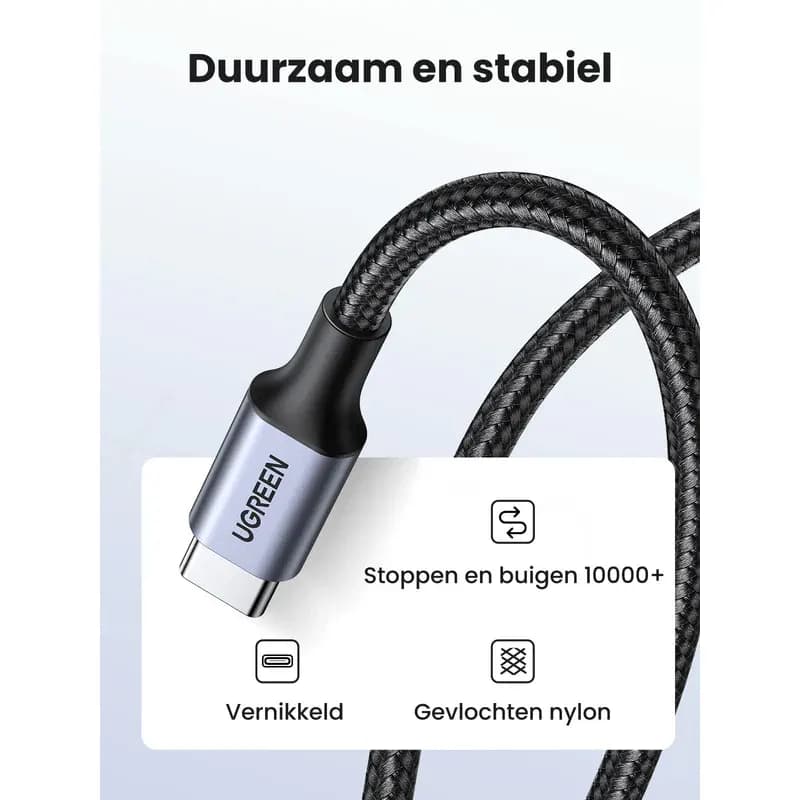 کابل شارژ یوگرین مدل UGREEN US261 — تصویر ۳