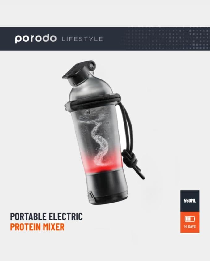میکسر شارژی پرودو مدل Porodo Lifestyle Portable Protein Mixer — تصویر ۶