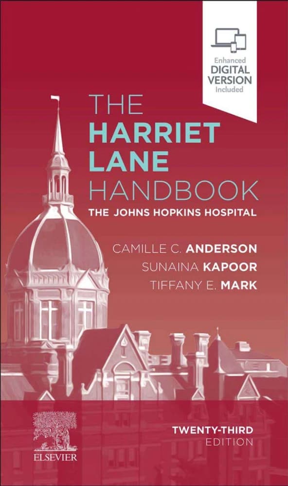 کتاب The Harriet Lane Handbook 23 ed – 2023 (هندبوک هریت لین، ویرایش ۲۳) نسخه انگلیسی PDF