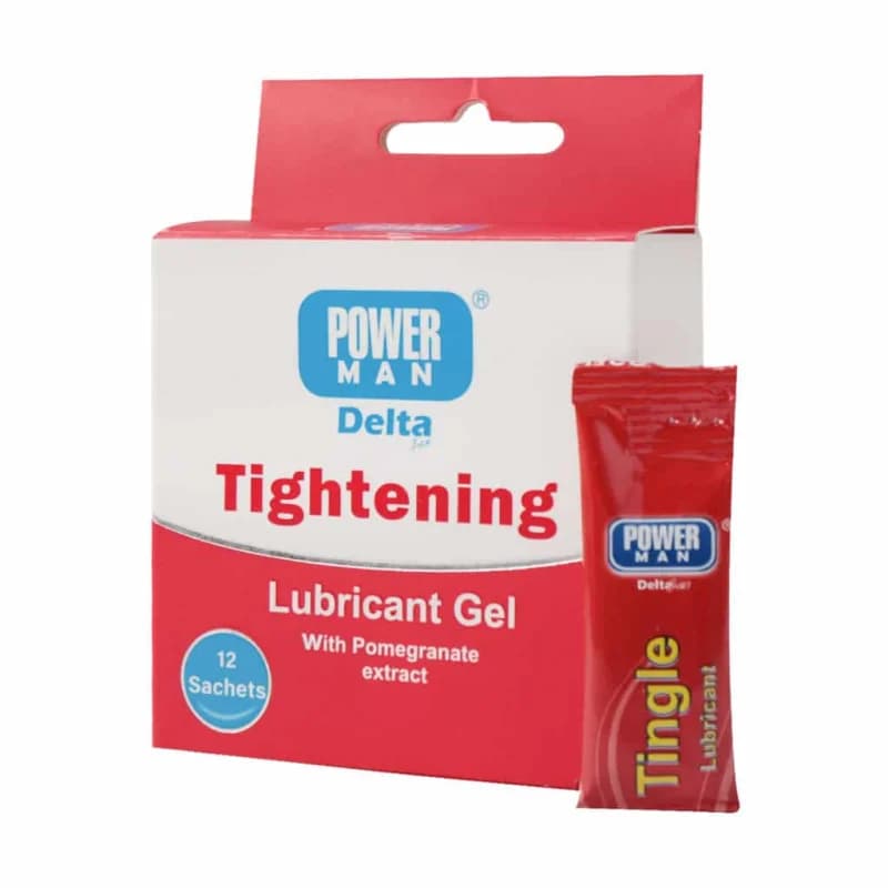 ساشه ژل جمع کننده پاورمن دلتازکس مدل Tightening بسته 12 عددی