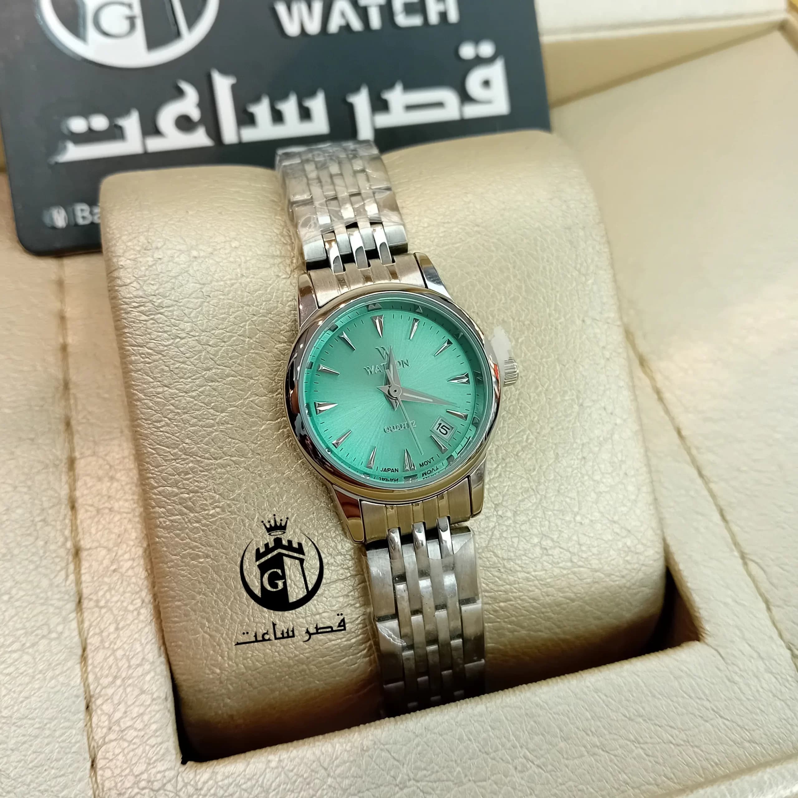 ساعت واتسون ست W 1214GL در 2 رنگ — تصویر ۳