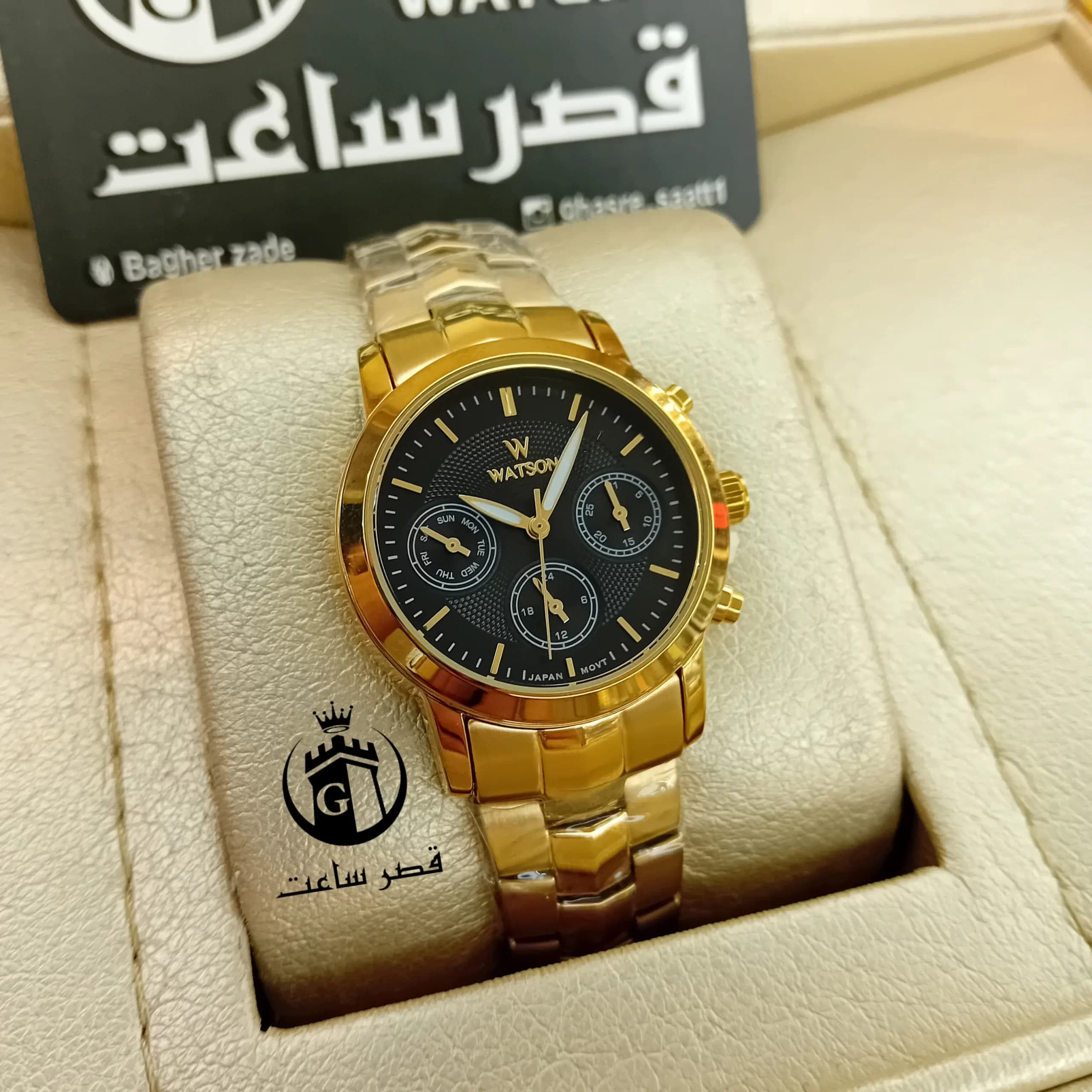 ساعت واتسون زنانه W 1186L در4 رنگ — تصویر ۳