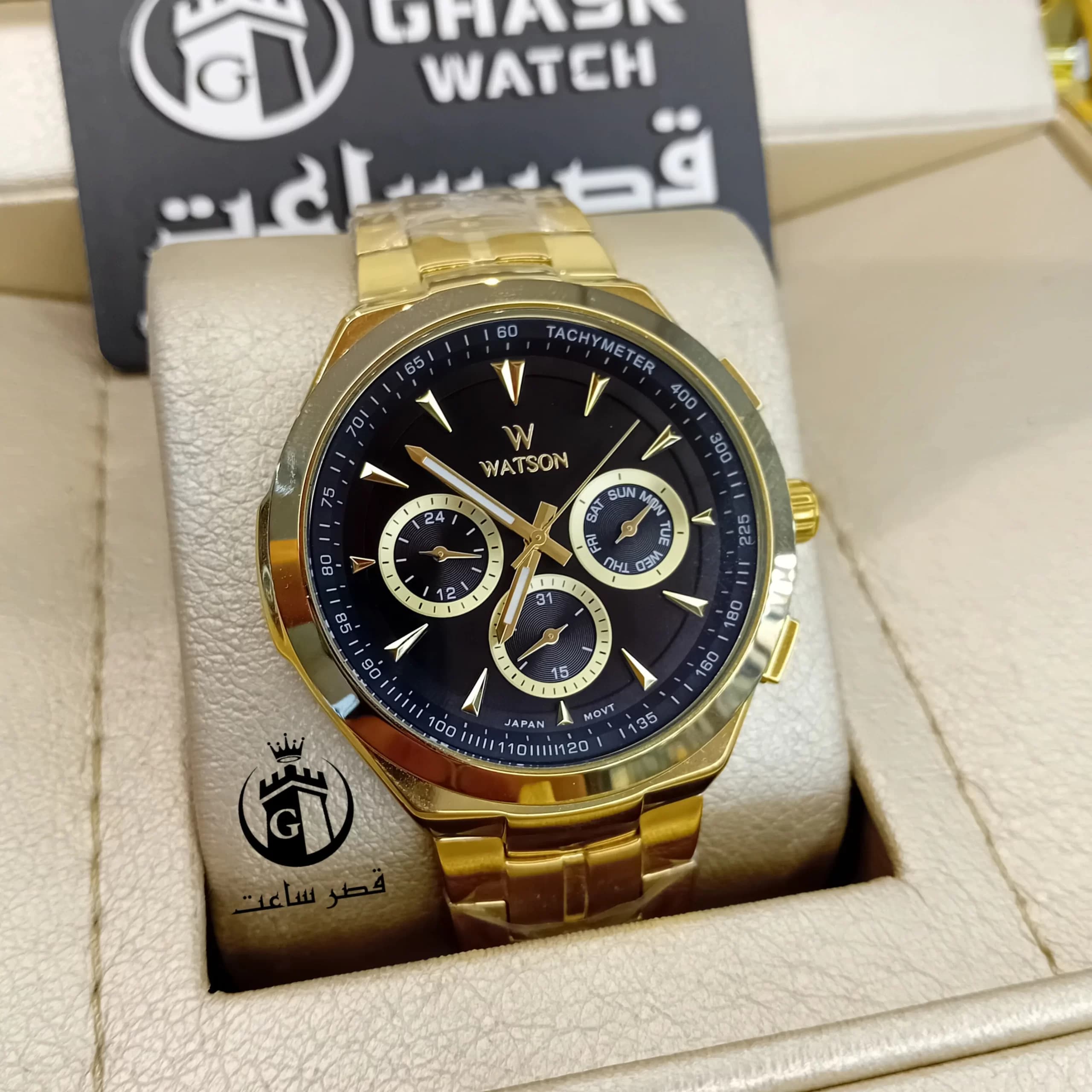 ساعت واتسون ست W 1139GL در4 رنگ — تصویر ۴
