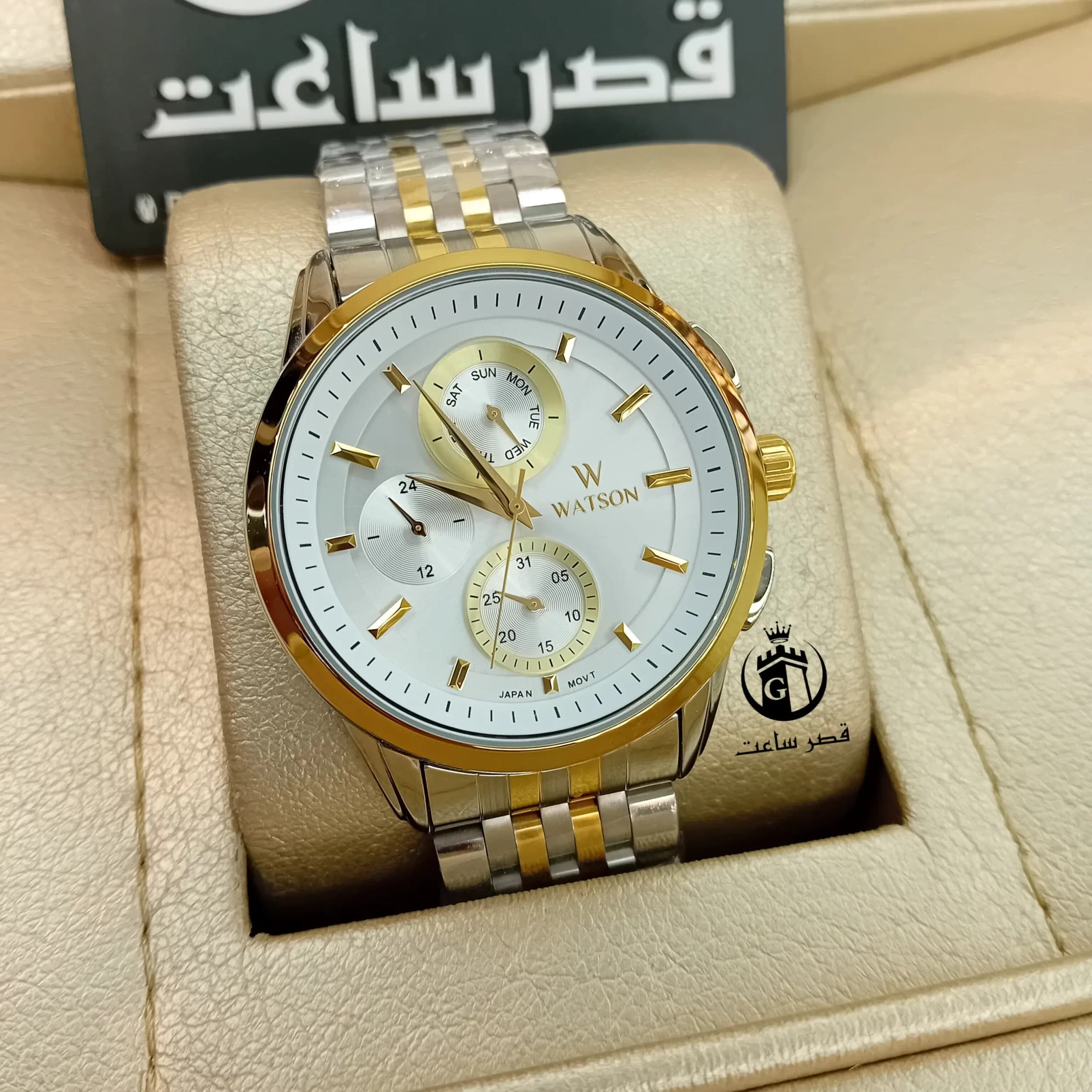 ساعت واتسون مردانه W 1138G در 4 رنگ — تصویر ۲