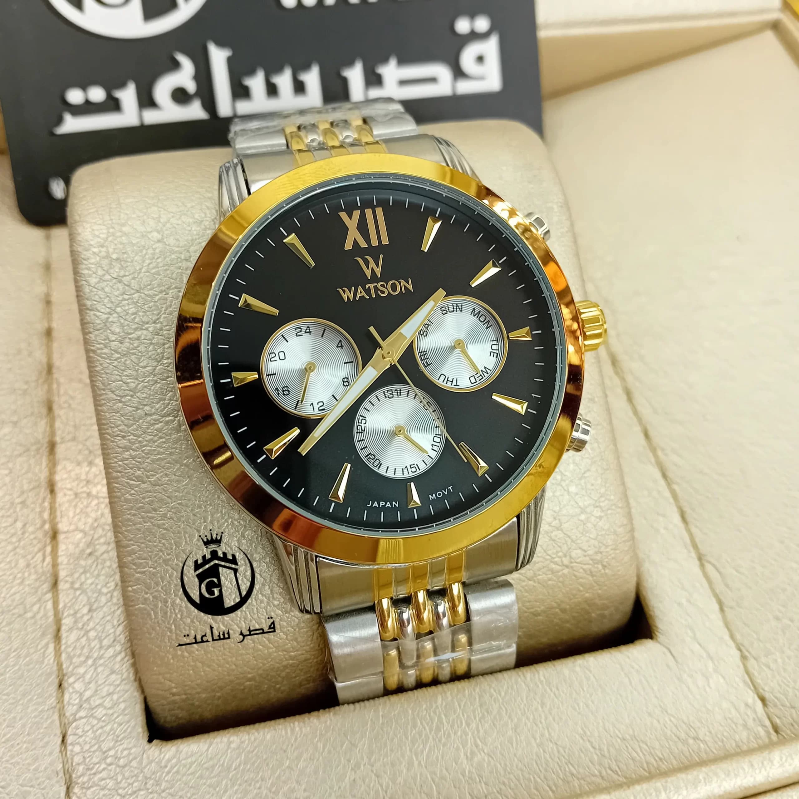 ساعت واتسون مردانه W 1122G در 3 رنگ — تصویر ۳