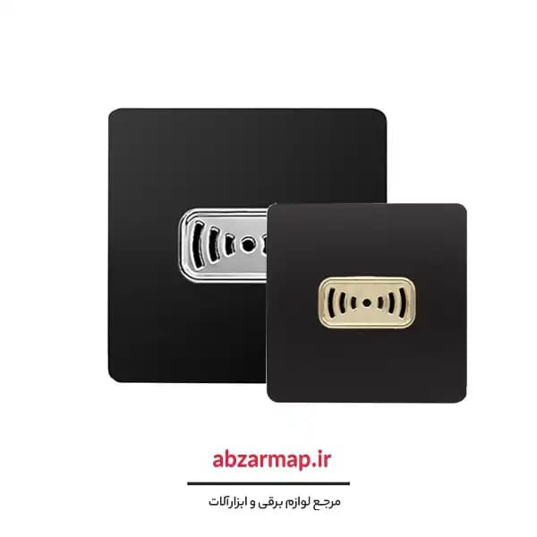 بیزر زنگ مدل کریستال مشکی آسیا الکتریک
