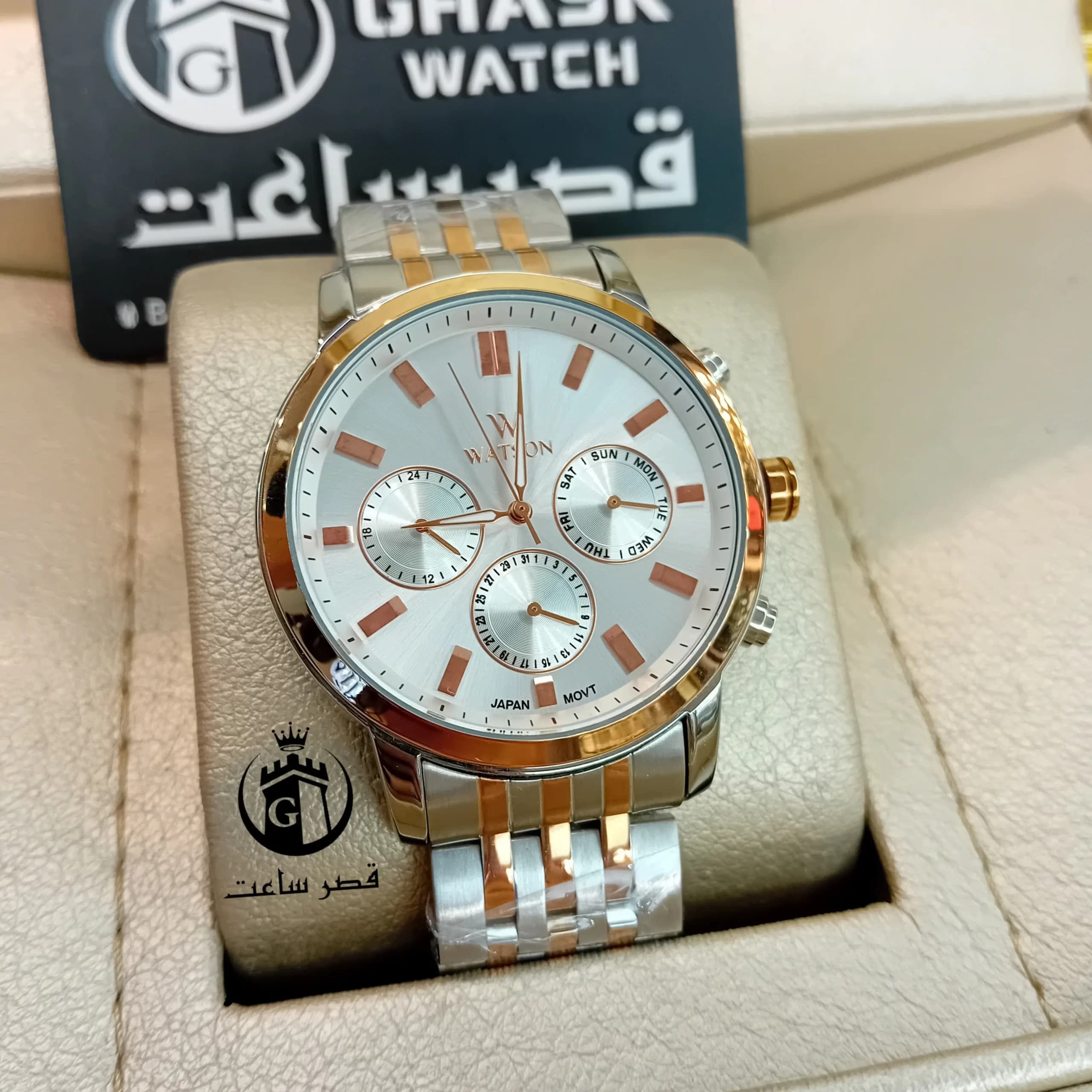 ساعت واتسون مردانه W 1212G در 4 رنگ — تصویر ۲