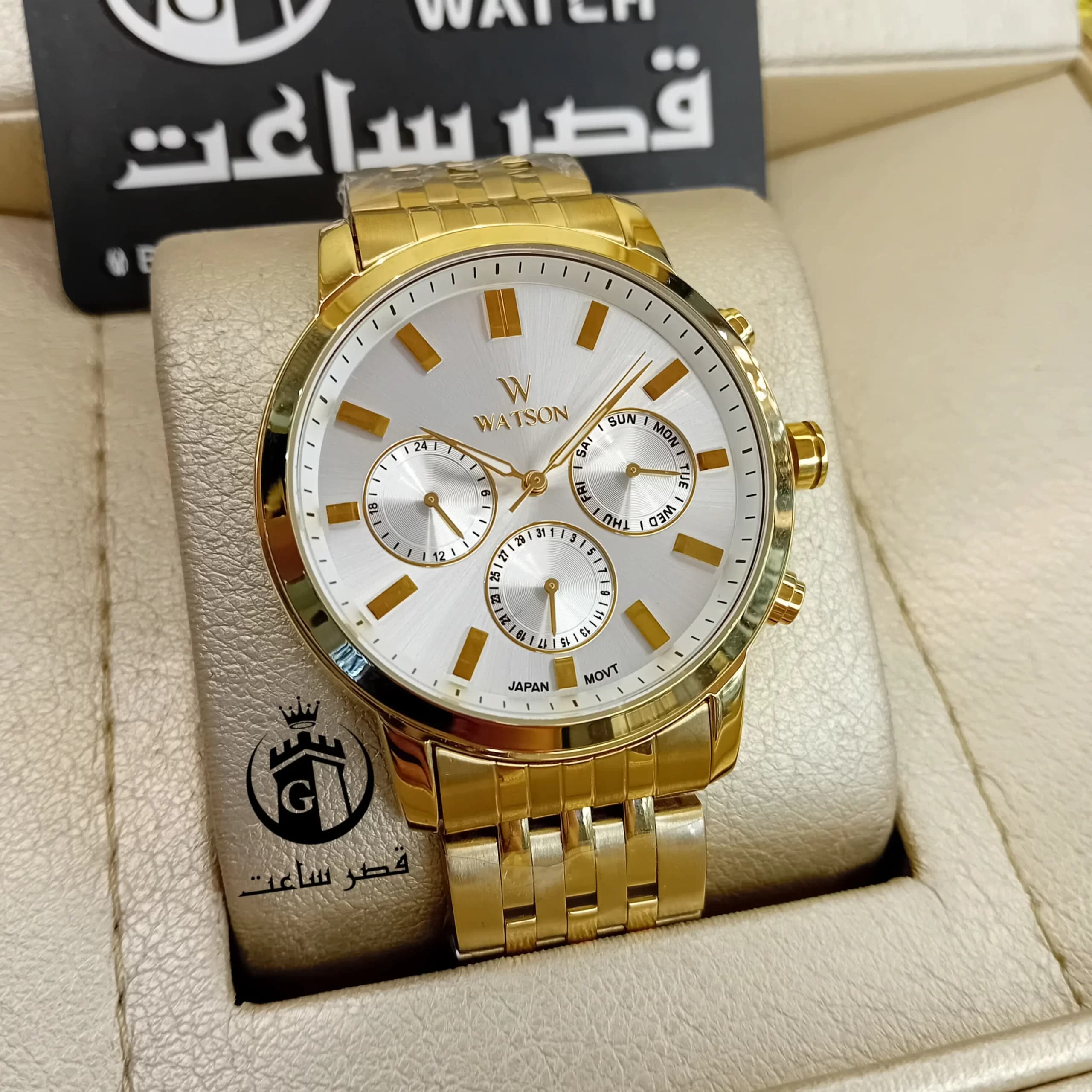 ساعت واتسون مردانه W 1212G در 4 رنگ — تصویر ۵