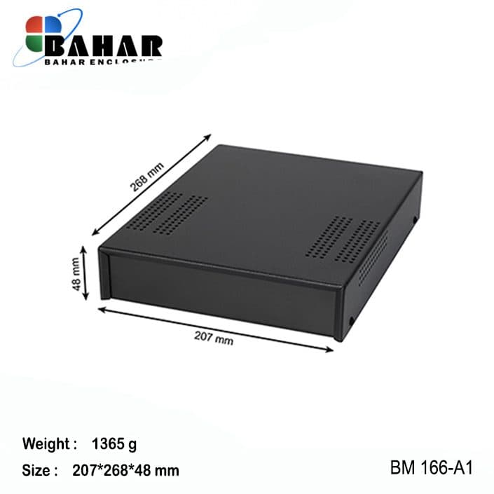 BM 166-A2 جعبه تمام فلزی — تصویر ۲