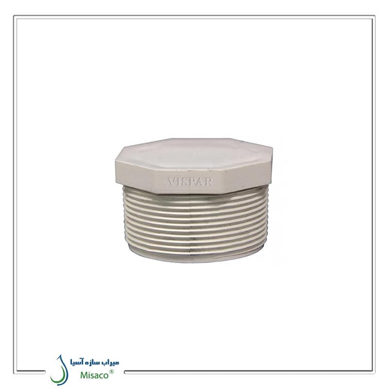 درپوش رزوه ای U-PVC ویسپار
