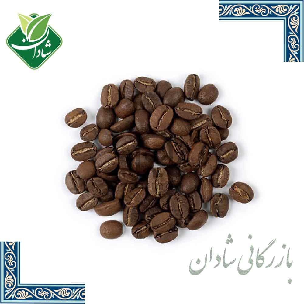 دانه قهوه فله روبوستا 100 گرمی