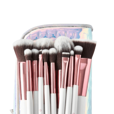 ست براش ۱۲ تایی کریستال کوارتز بی اچ | Crystal quartz 12 piece brush set BH