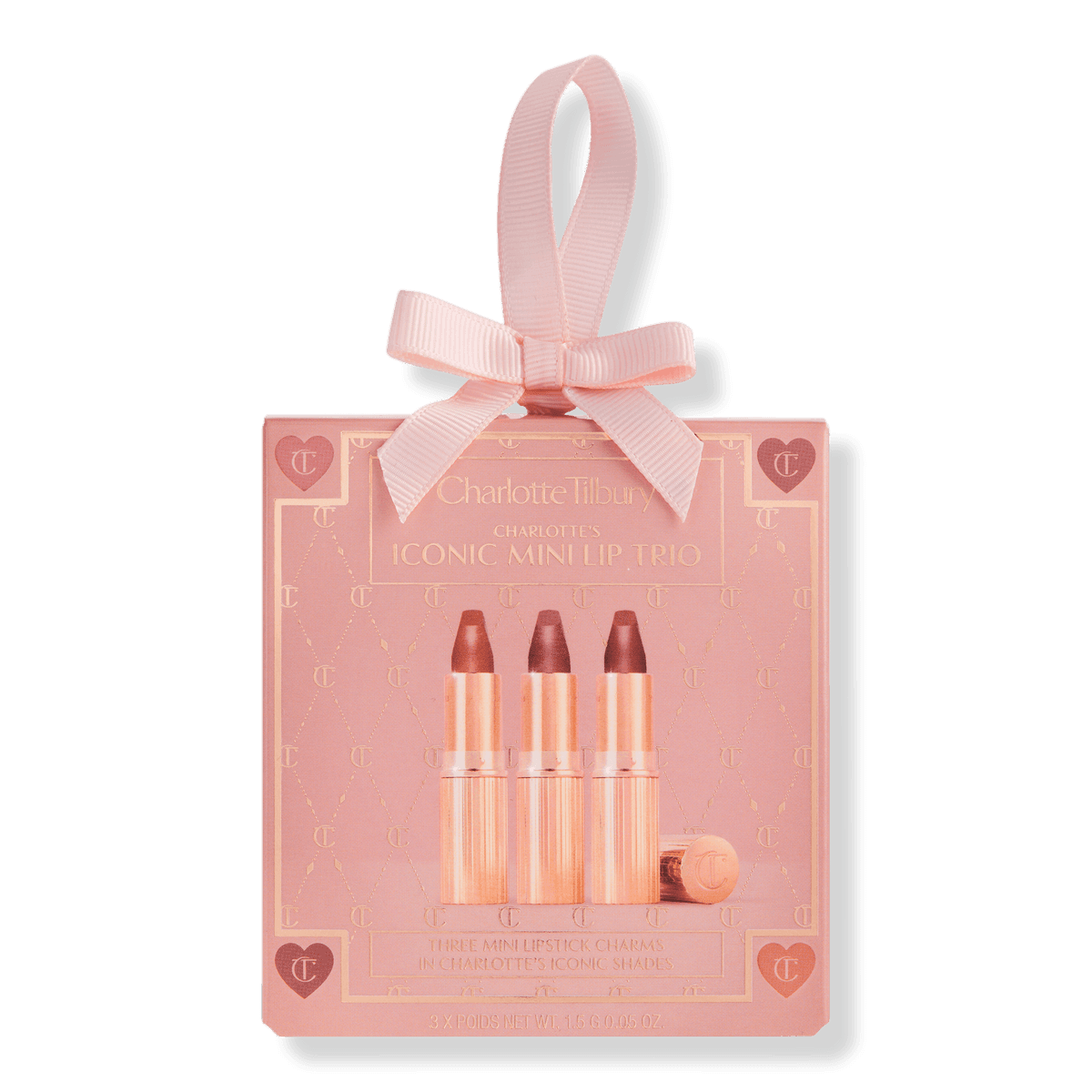 ست رژ لب مینی آیکونیک شارلوت تیلبری| Charlotte Tilbury iconic mini lip trio