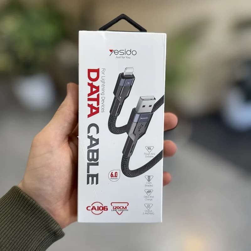 کابل USB به لایتنینگ یسیدو مدل CA106 — تصویر ۲