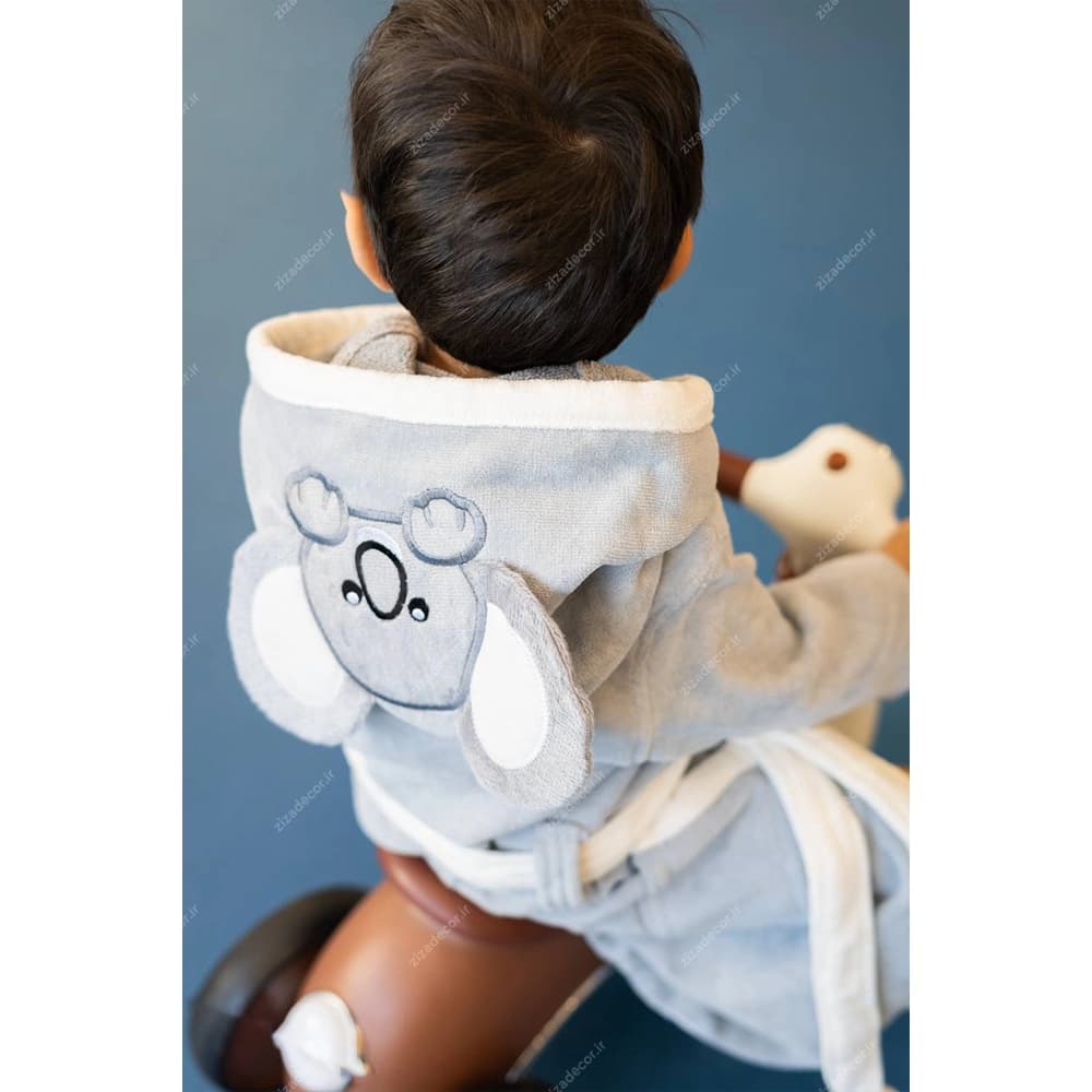 حوله تن‌پوش کلاه‌دار فانتزی کودک طرح کوالا پسر Koala — تصویر ۸