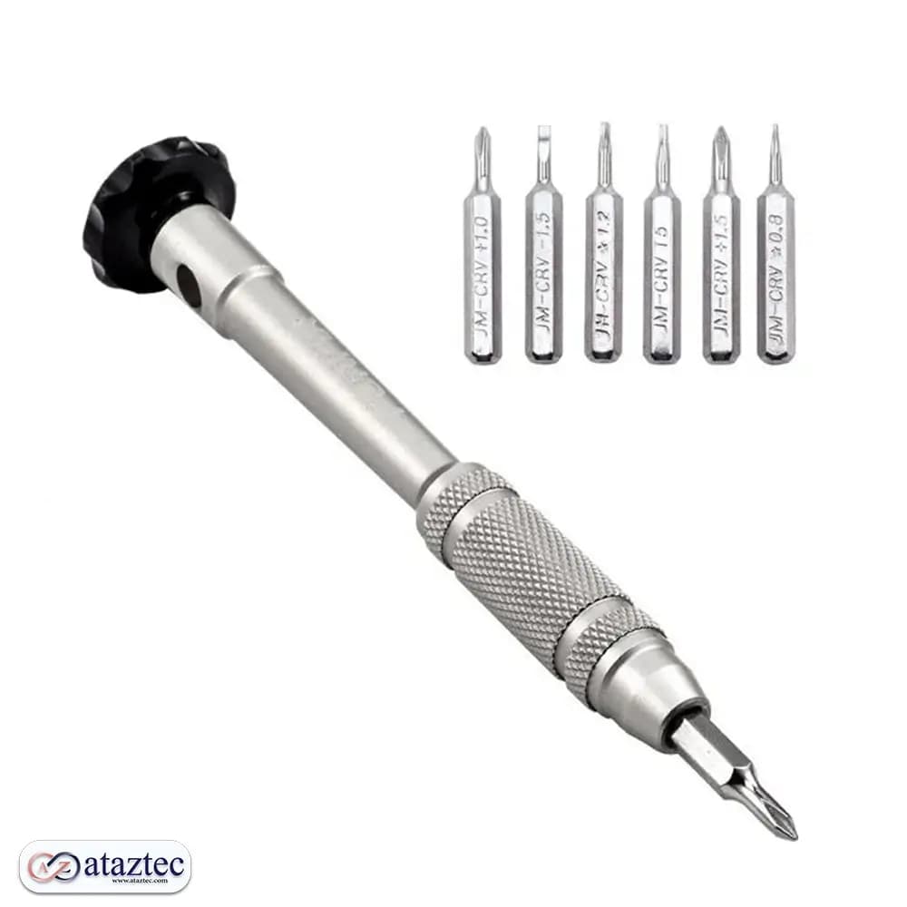 پیچ گوشتی مغناطیسی مدل KS-8867 | ابزار حرفه‌ای تعمیر آیفون و دستگاه‌های دیجیتال — تصویر ۲