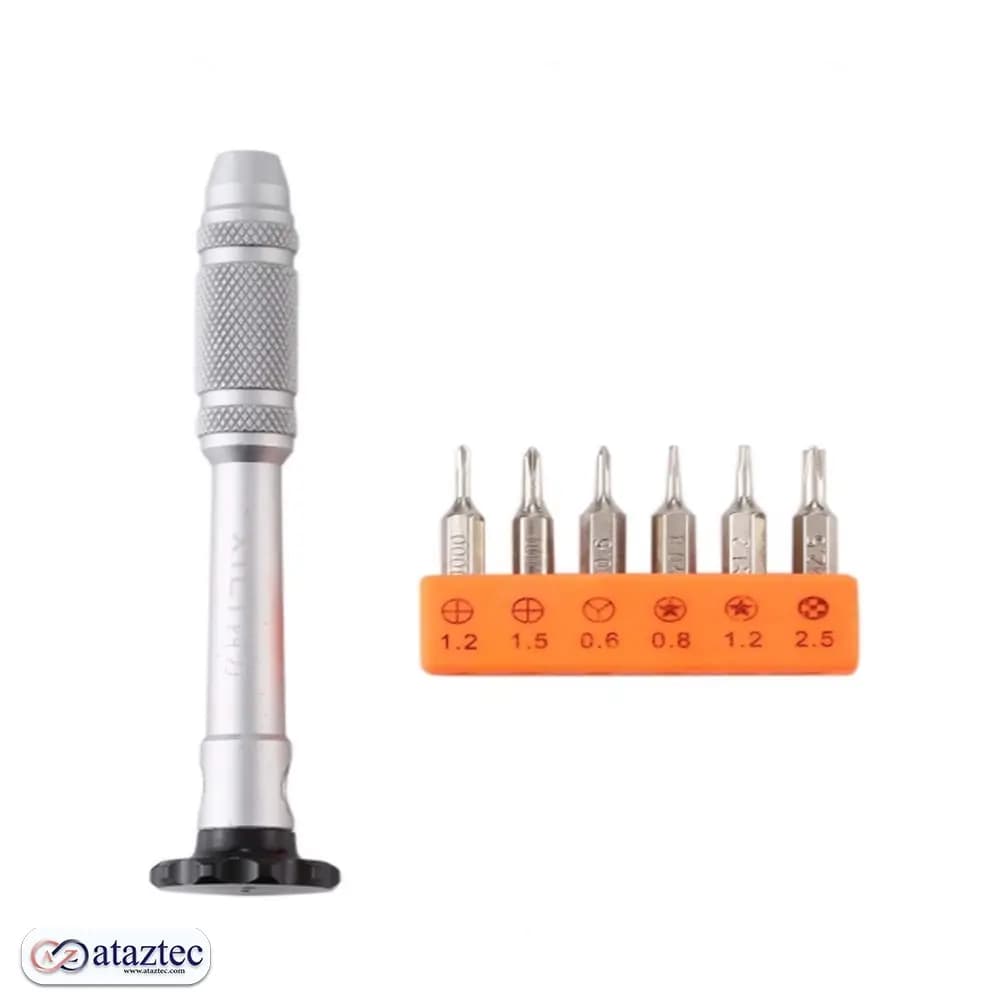 پیچ گوشتی مغناطیسی مدل KS-8867 | ابزار حرفه‌ای تعمیر آیفون و دستگاه‌های دیجیتال — تصویر ۳