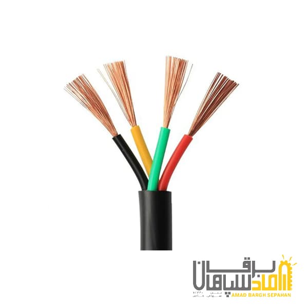 کابل افشان مسی خراسان 5 در 4 (یک متر)