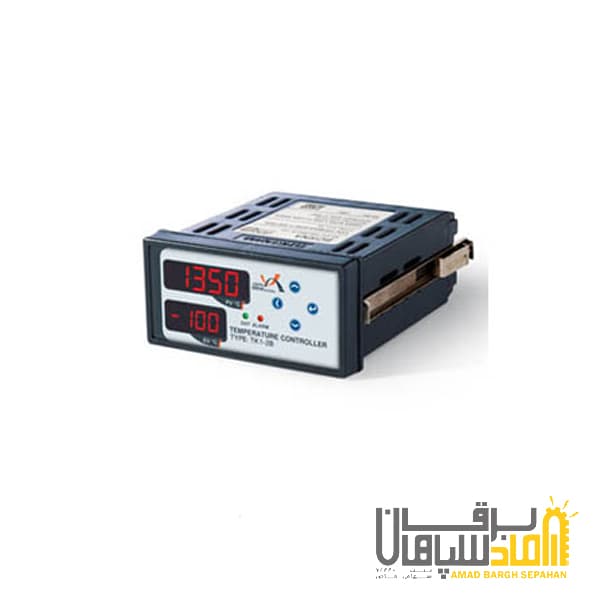 ترموکنترلر (ترموستات) -100 تا +1350 با سنسور K دو رله ای 48*96 مدل TK1-2B برنا الکتریک