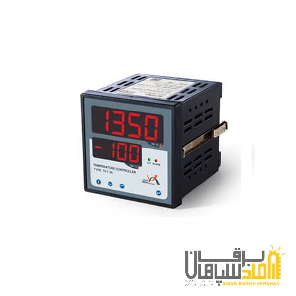ترموکنترلر (ترموستات) -100 تا +1350 با سنسور K دو رله ای 96*96 مدل TK1-2A برنا الکتریک
