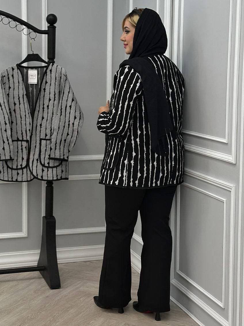 کت الیزا استایل زنانه لوکس — تصویر ۴