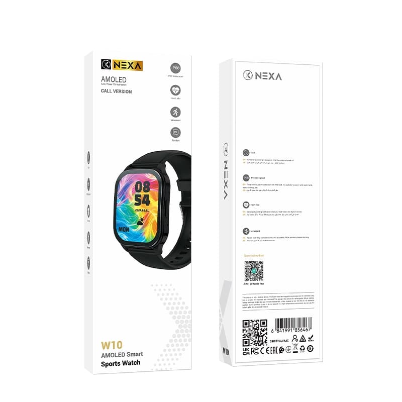 ساعت هوشمند برند نکسا مدل W10 AMOLED — تصویر ۸