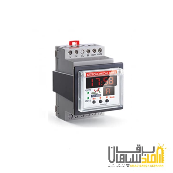ساعت نجومی تک رله ای 10 آمپر مدل AST2/C برنا الکتریک