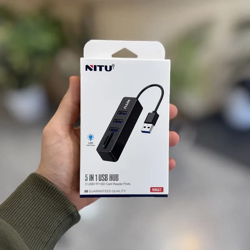 هاب 5 پورت USB 2.0 نیتو مدل NN27 — تصویر ۲