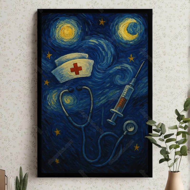 تابلو روز پزشک کد DR003 — تصویر ۲