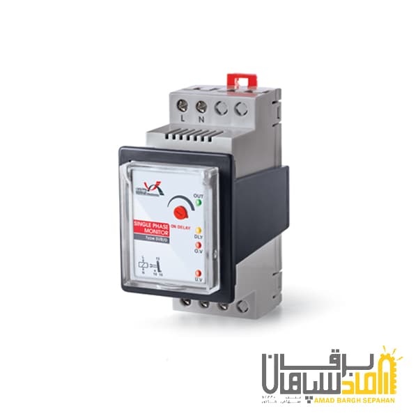 محافظ ولتاژ تک فاز (محافظ بوبین کنتاکتور – دوکنتاکتور ) مدل SVR/D برنا الکترونیک