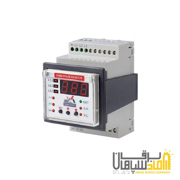 کنترل فاز دیجیتال در قالب 3 مینیاتور، مدل DSN/C برنا الکترونیک