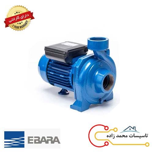 پمپ آب یک اسب تک پروانه تکفاز دو اینچ چدنی ابارا سری CMB-1-00-M