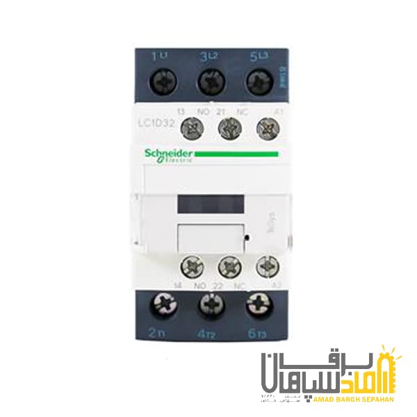 کنتاکتور سری D اشنایدر 25 آمپر ولتاژ 220AC مدل LC1D25M7