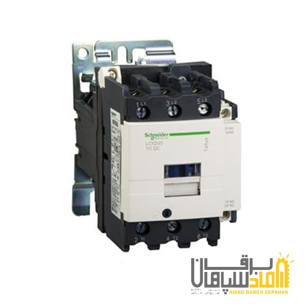 کنتاکتور سری D اشنایدر 80 آمپر ولتاژ 24DC مدل LC1D80BD