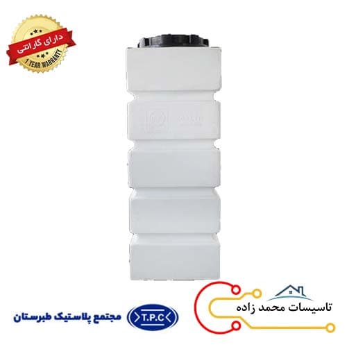 مخزن آب 1500 لیتری مکعبی افقی طبرستان ارتفاع 80/5