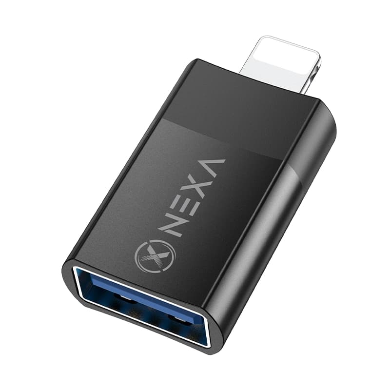 مبدل OTG برند نکسا مدل LA2 Lightning