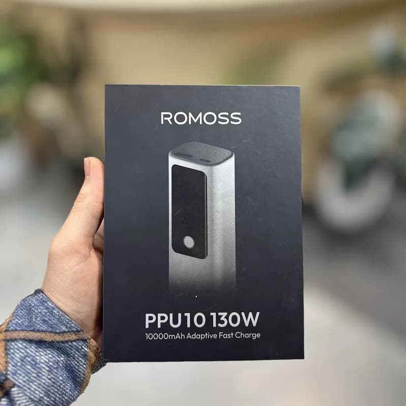پاوربانک روموس PPU10 ظرفیت 10 هزار میلی امپر