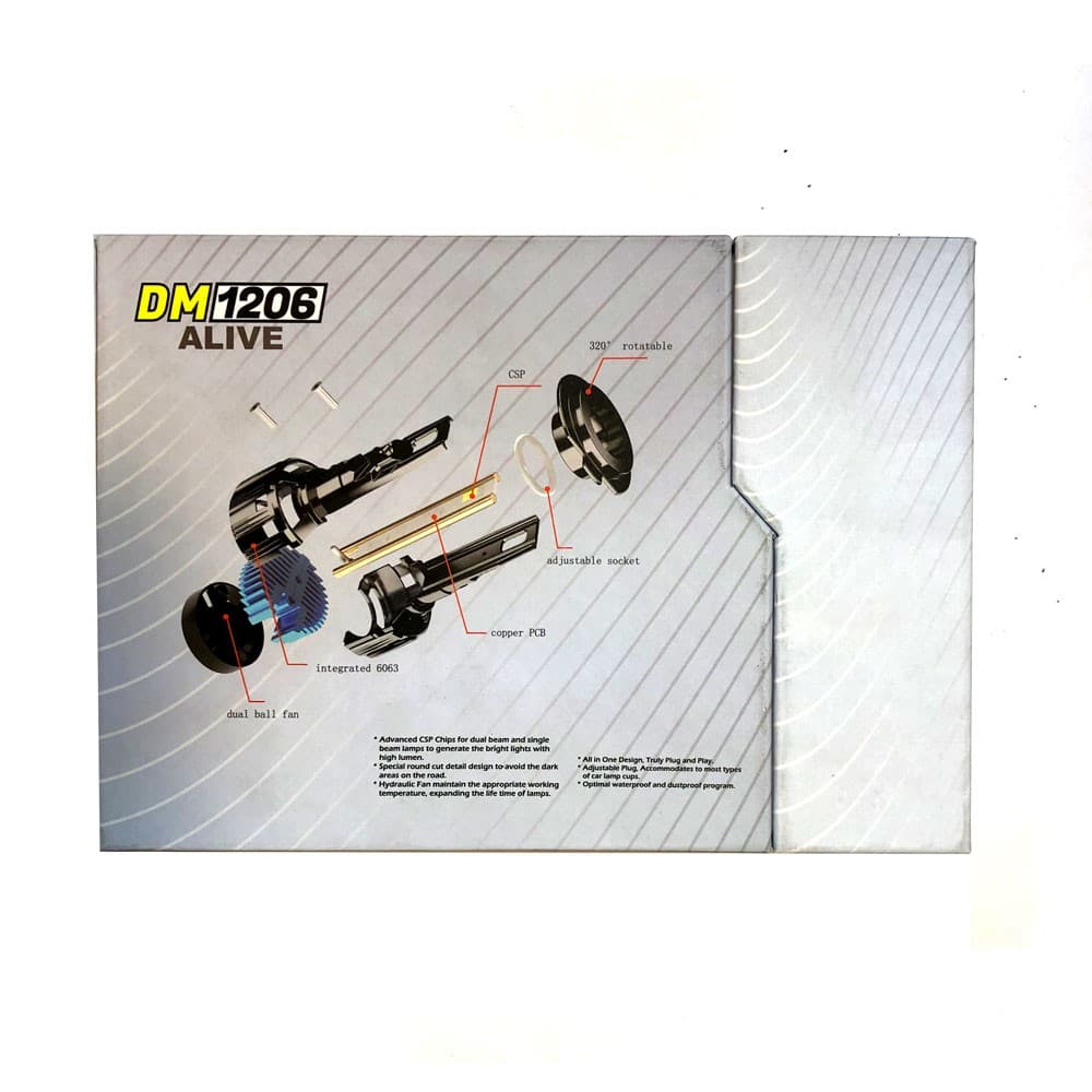 لامپ هدلایت خودرو استیل میت مدلG6-H1 — تصویر ۹