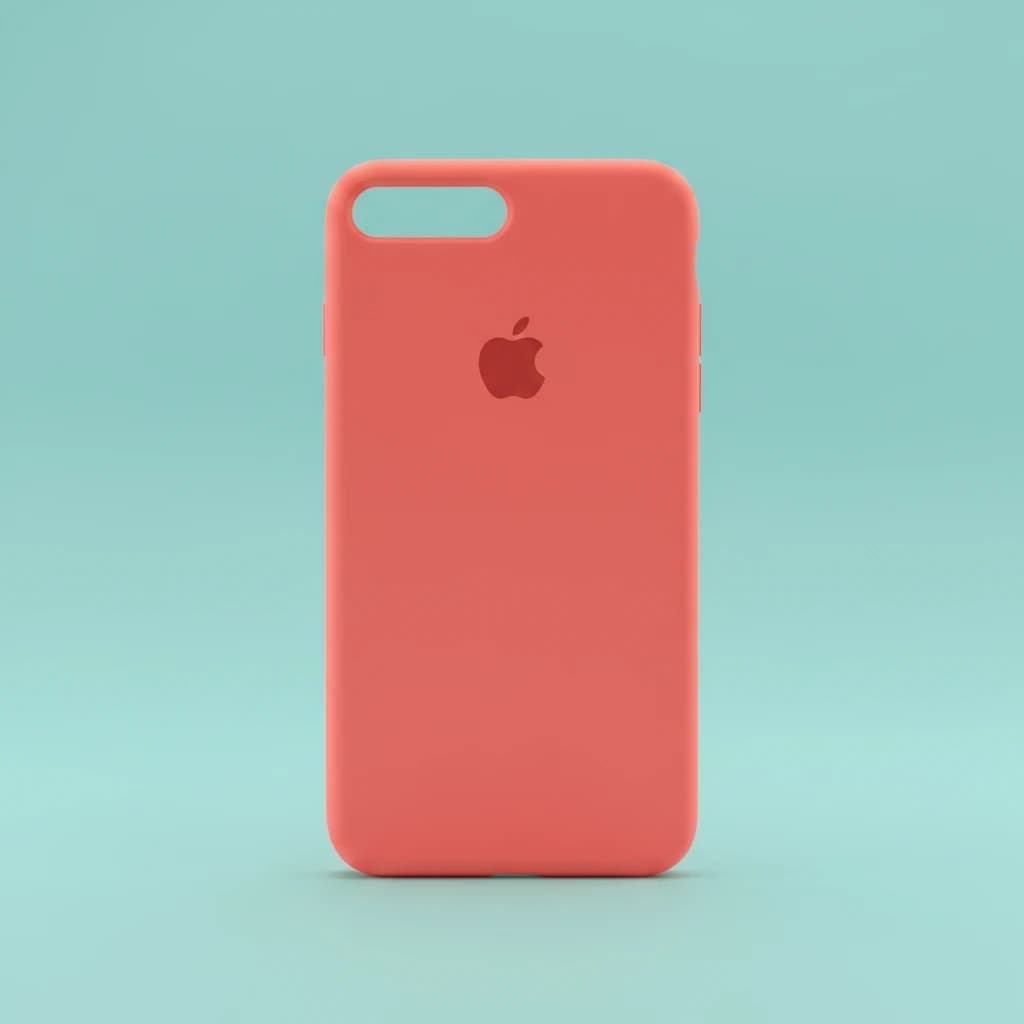 قاب آیفون iPhone 8 Plus سیلیکون اورجینال پاک کنی — تصویر ۲