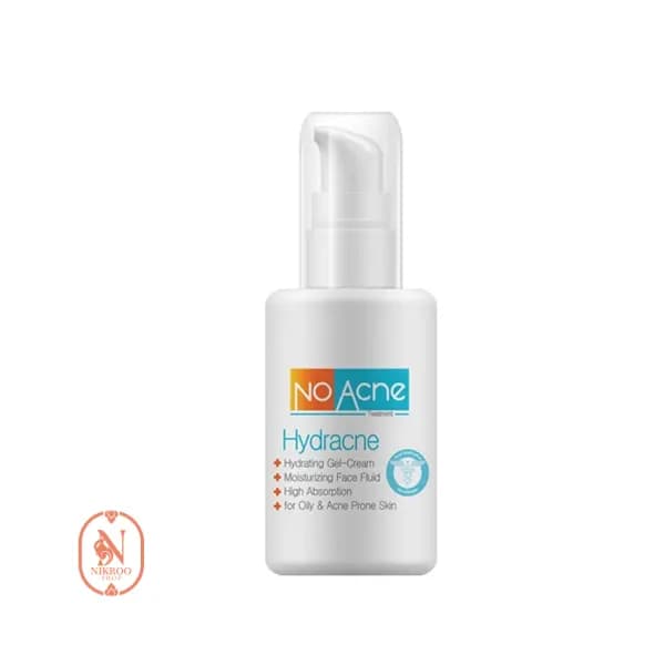 ژل کرم آبرسان صورت نو آکنه مدل Hydracne مناسب پوست چرب و آکنه‌دار 40 میل