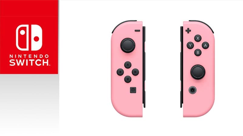 کنترلر Joy-Con دوتایی صورتی اورجینال — تصویر ۳