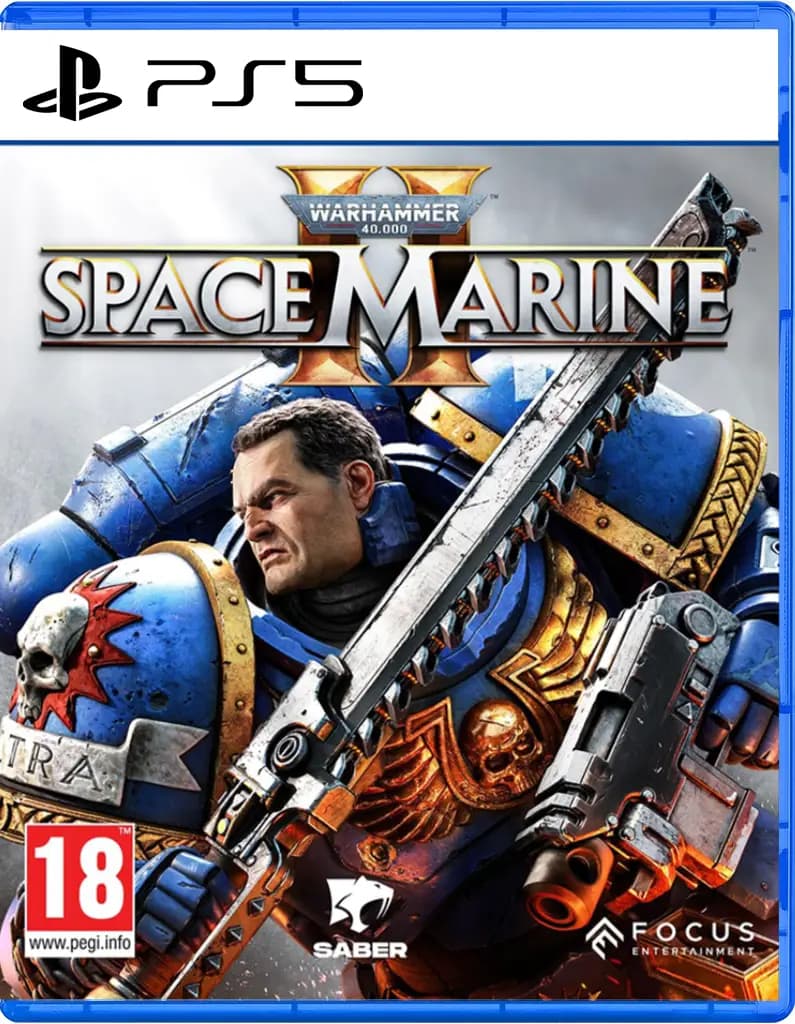 دیسک کارکرده بازی Warhammer Space Marine 2 برای PS5
