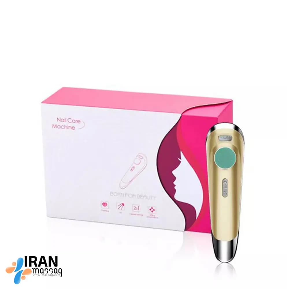 دستگاه مانیکور مدل SRY-1908 | عملکرد سوهان 3کاره + اشعه UV