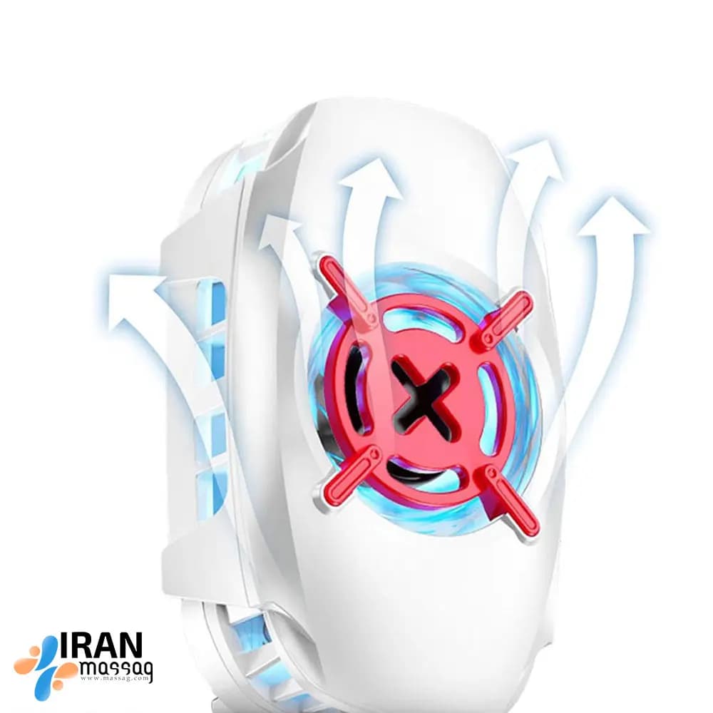 فن خنک کننده گوشی مدل A01 | دارای چندین سطح سرعت چرخش پره‌ها — تصویر ۳