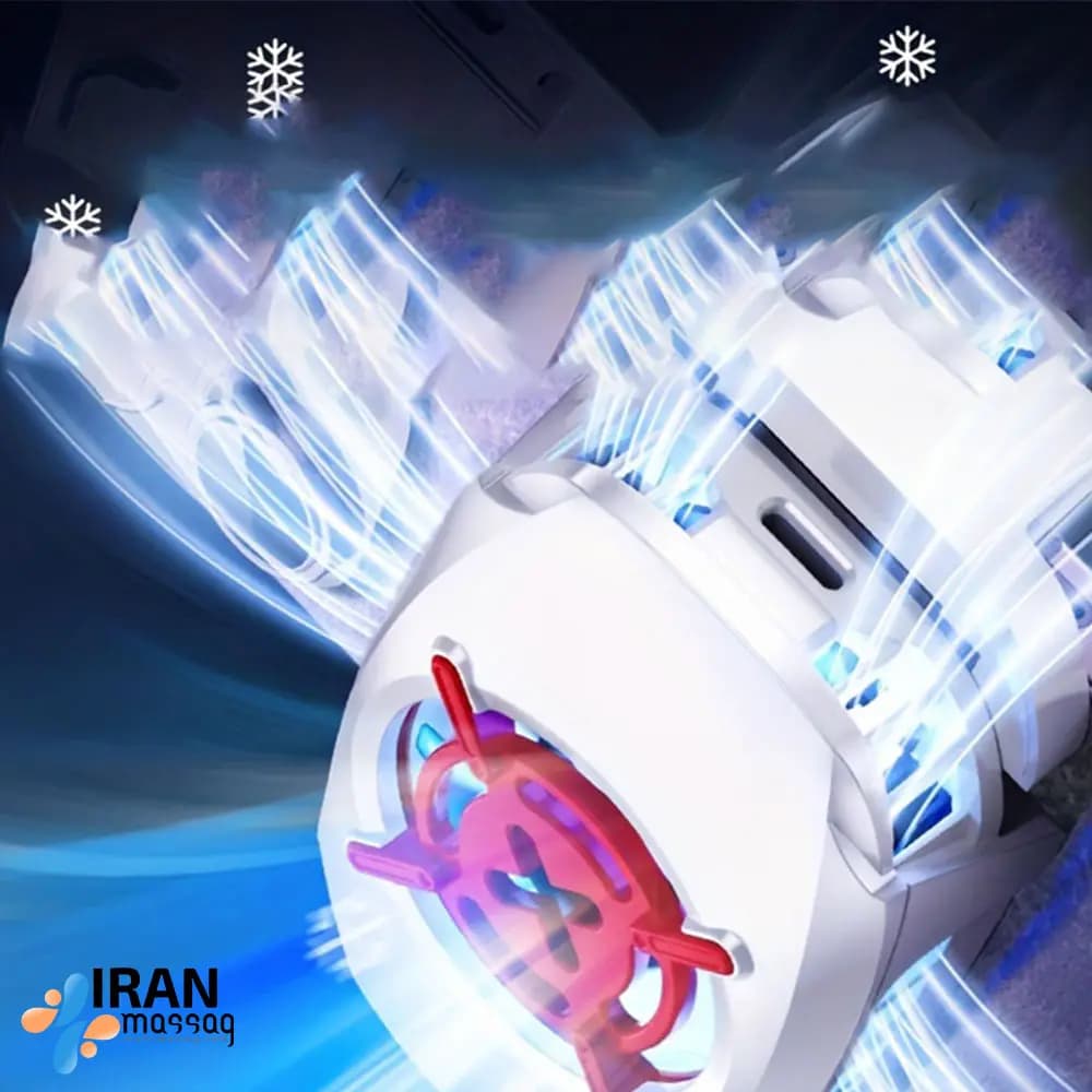 فن خنک کننده گوشی مدل A01 | دارای چندین سطح سرعت چرخش پره‌ها — تصویر ۲