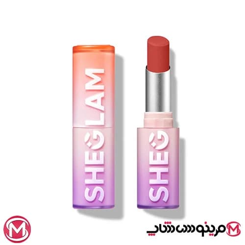 رژ لب جامد مات شیگلم مدل داینامات رنگ ON AN ADVENTURE حجم 2.7 میل
