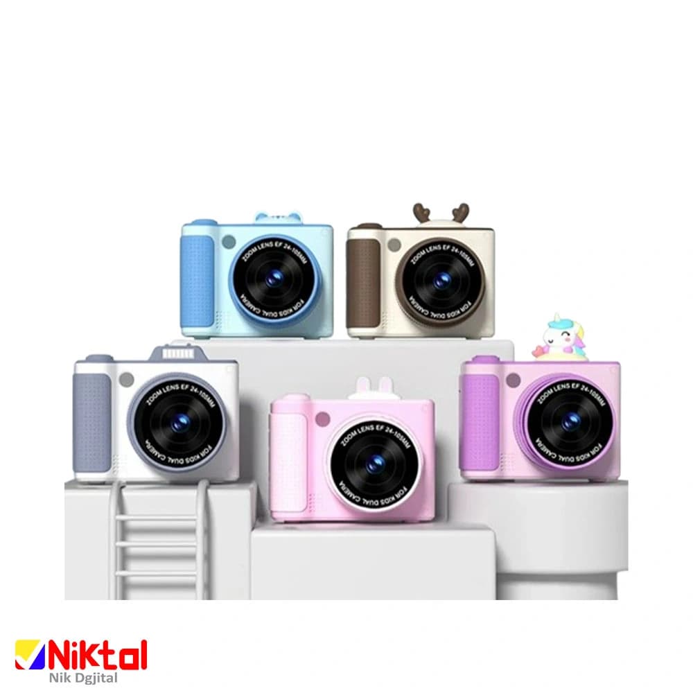 دوربین کودک S6 | با عکاسی و فیلمبرداری فرمت AVI و پورت شارژ Type-C — تصویر ۴